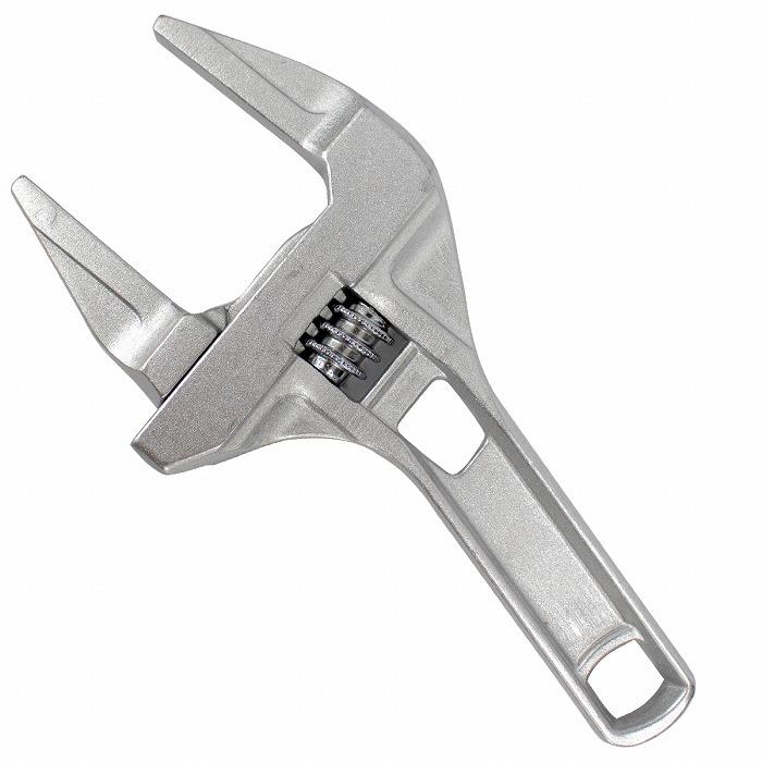 モーターレンチ ワイド モンキーレンチ 最大開口72mm アルミ製 たて型