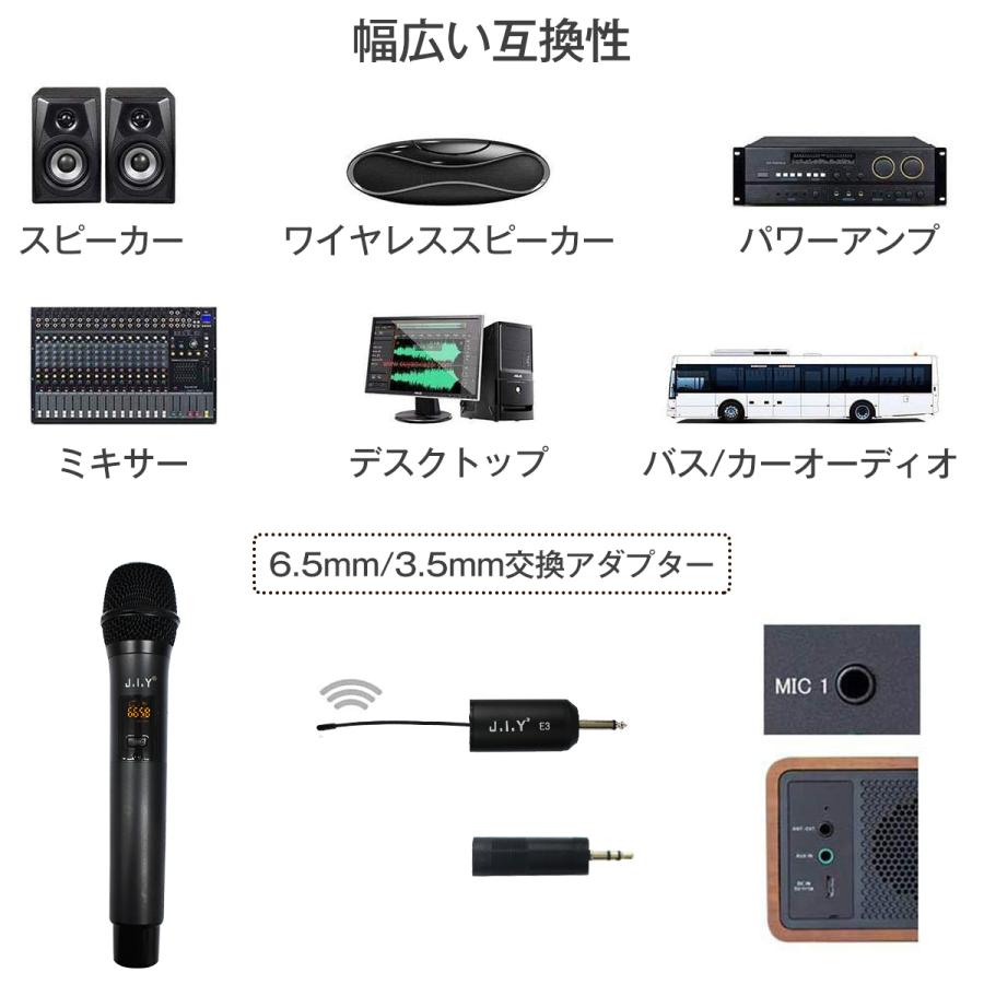 プロフェッショナルマイク 正規認証品 新規格 ワイヤレスマイク ハンドマイク 無線 カラオケマイク コードレス グレー