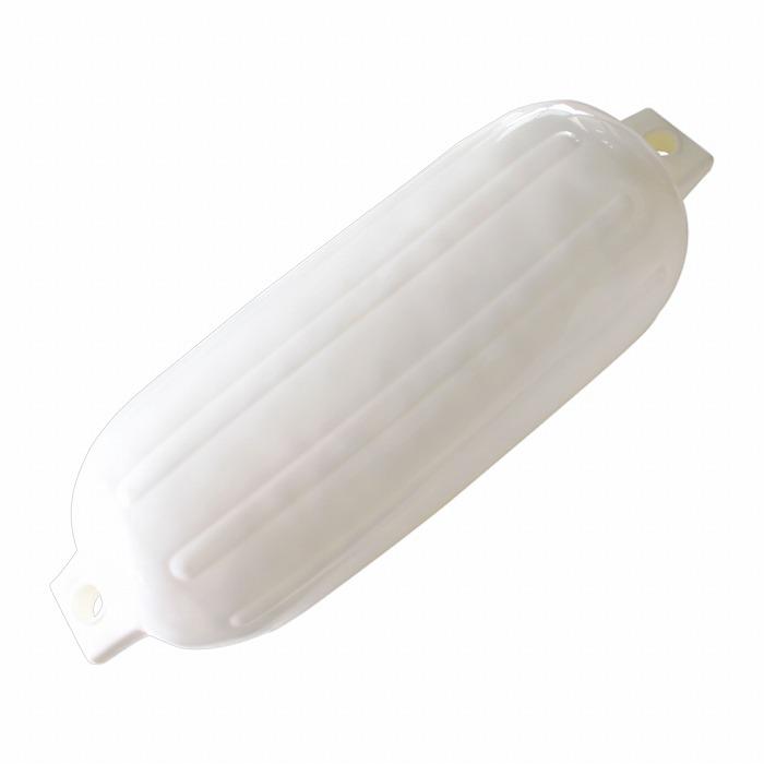 【1個】ボートフェンダー 580×190mm フロート エアーフェンダー マリン 船 ボート ヨット 艇 係船 浮き 釣り 係留 ブイ 浮き 白 | 