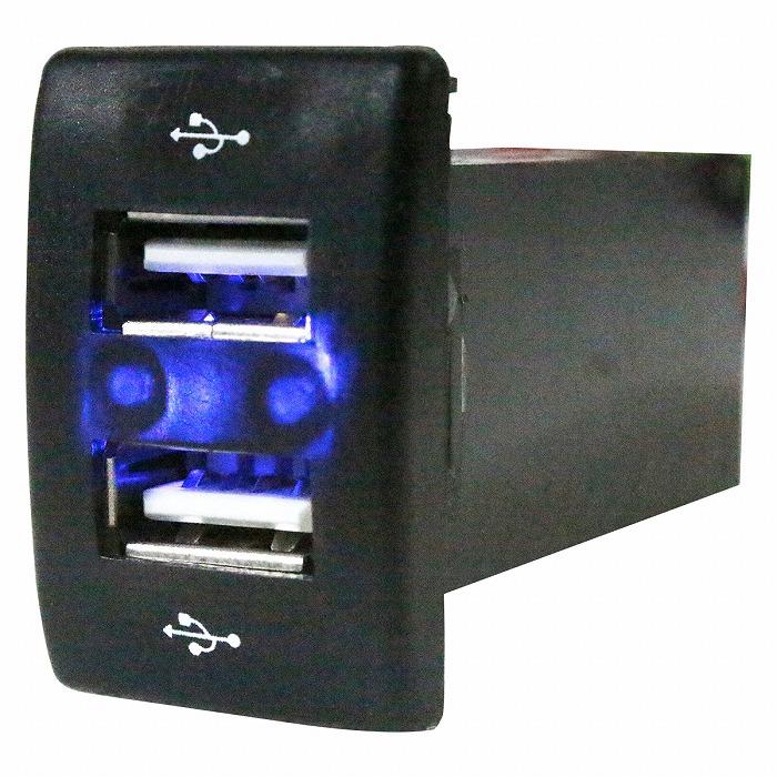 スズキ パレット sw ライト2個セット スズキ（SUZUKI） スズキAタイプ パレットSW MK21S LED/ブルー 新設2口