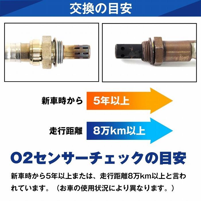 ポン付 O2センサー ワゴンR MH21S MH22S エキゾーストマニホールド