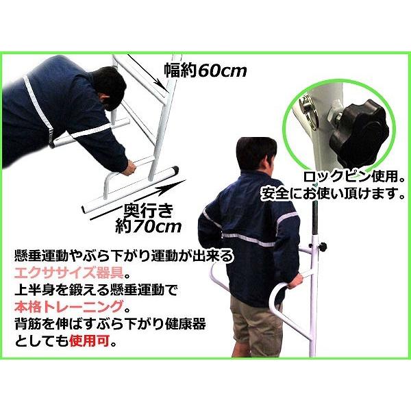 チンニングマスター ぶら下がり健康器具 背筋伸ばし 腹筋 腰痛 骨盤