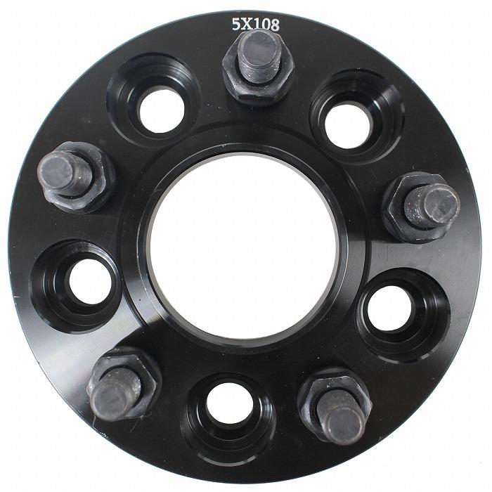 ハブ一体型 厚さ25mm PCD108 × 5H ハブ径 63.4mm M12 P1.5 ボルボ V40