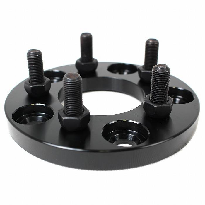 厚さ 15mm PCD 変換 114.3 → 100 M12 P1.25 5穴 5H から ハブ径67.1mm