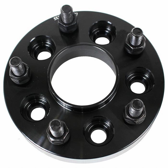 Jeep ワイトレ 25mm 5穴 PCD127 5穴 PCD127 ワイドトレッドスペーサー 2枚 厚さ：25.4mm ねじサイズ