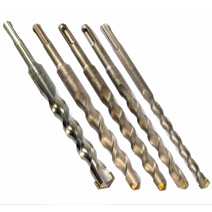 5本 セット コンクリート ドリル 刃 全長200mm 刃径 12mm 14mm 5本 セット コンクリート ドリル 刃 全長200mm 刃径 12mm 14mm