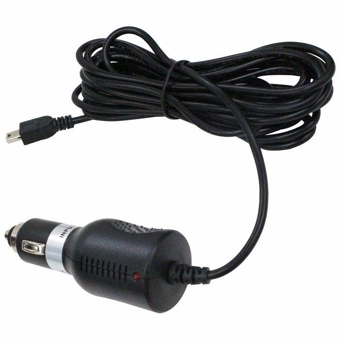 シガーソケット 電源 miniUSB 3.5m 12V 24V ミニUSB 出力 シガー