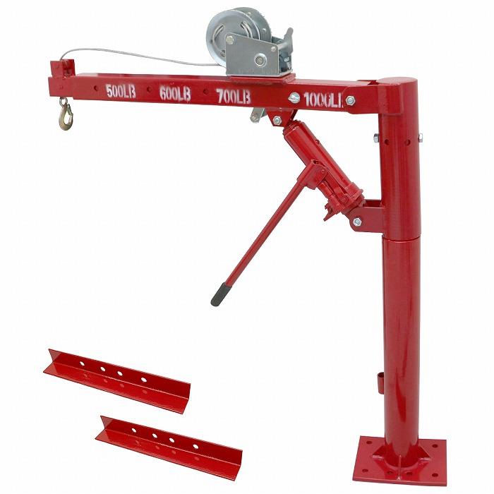 450KG/1000LB トラッククレーン ウインチ付き 吊上げ クレーン 荷吊り