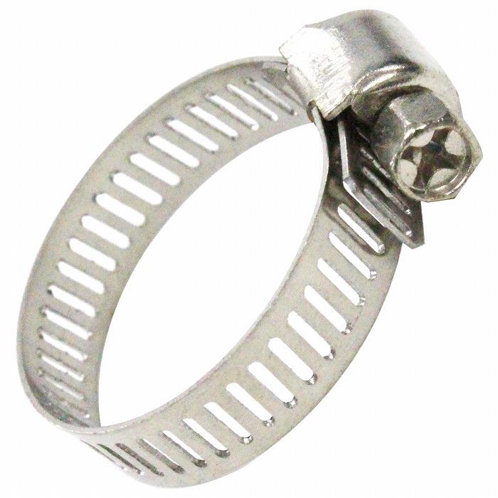 ステンレス製 バンド 【1本 φ19mm-29mm】汎用 ステンレス ホース バンド クランプ クリップ 配管 燃料ライン 車 機械 | 