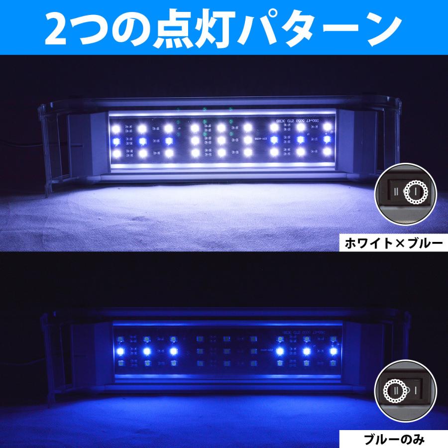 LED 3Wライト　30個2白1青 観賞魚、植物、水槽など多用 LED 3Wライト 30個2白1青 観賞魚、植物、水槽など多用