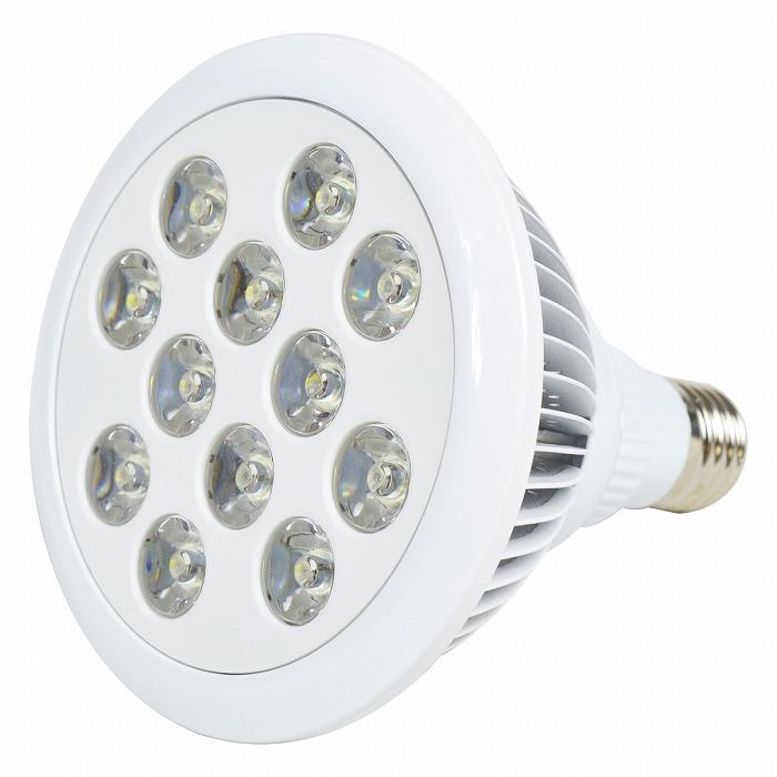 アクアリウム 電球 12 LED 白12 水槽 用 24W スポット ライト E26 口金