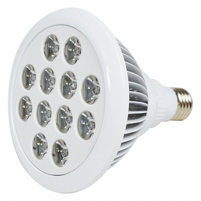 水槽 用 スポット ライト 24W 電球 12LED 青8/紫外線4 口金 E26