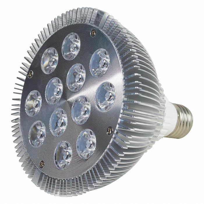 【緑12LED】24W(2W×12) 電球 E26 口金 水槽 用 照明 植物育成 スポット ライト 12LED アクアリウム 電球 水草 サンゴ 熱帯魚 | 