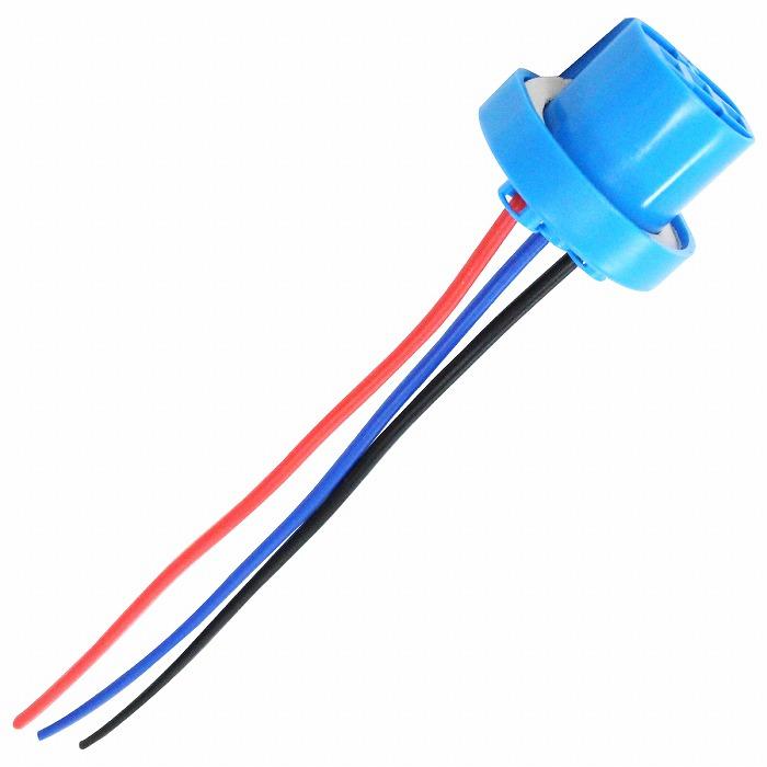 アメ車 補修 加工 HB1 HB5 ヘッドライト ソケット カプラー『9004/9007』規格用 配線付き ヘッドランプ LED HID ハロゲン 1個 | 