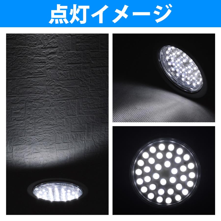 『青/白 水槽 屋外』スポットライト 照明 36LED アクアリウム サンゴ 熱帯魚 LEDライト 吸盤貼り付け 180度 角度調整 |  | 05