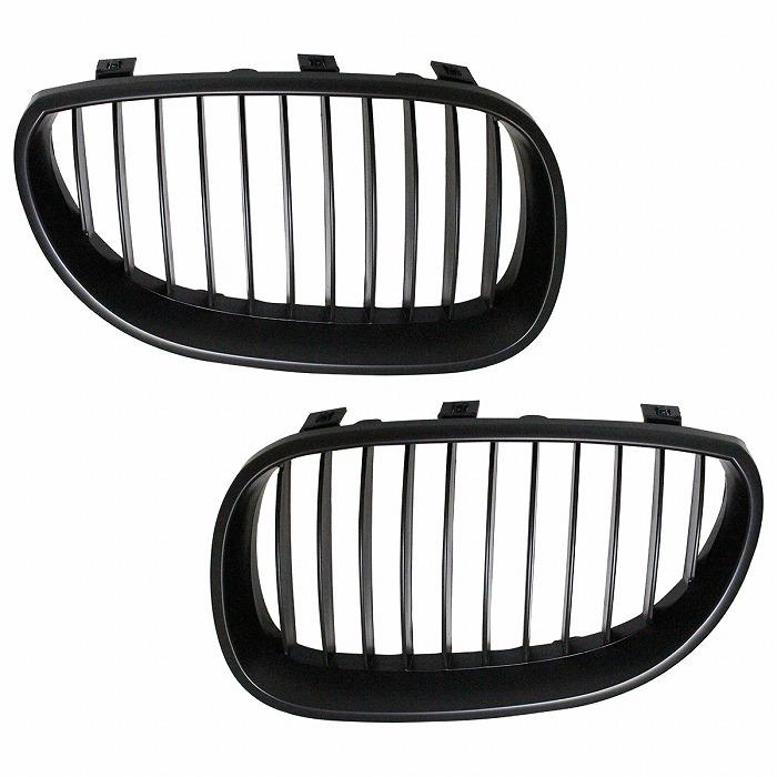 フロント グリル キドニーグリル マットブラック 艶消し黒 BMW