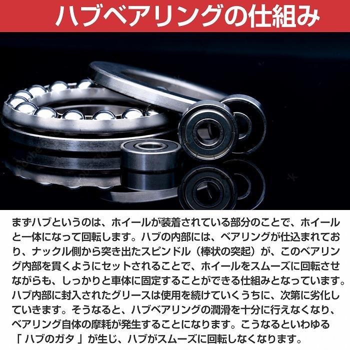 リア ハブベアリング BMW E36 Z3 M ロードスター クーペ リヤ 左右共通 右側 左側 1個 33411090505/33412295519 |  | 02