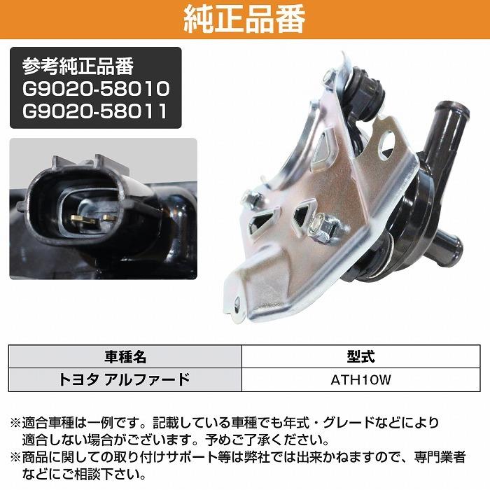 インバーターウォーターポンプ アルファード 10系 ハイブリッド ATH10W 