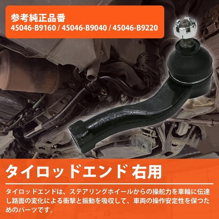 タイロッドエンド ダイハツ オプティ L800S/L/802S/L810S 右側 45046