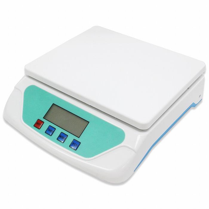 デジタル スケール 最大25kg 1g単位 風袋引き 単位切替 標準校正 多