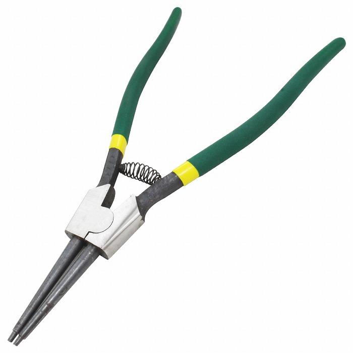 軸用 全長325mm ロング 先端 ストレート スナップリング プライヤー