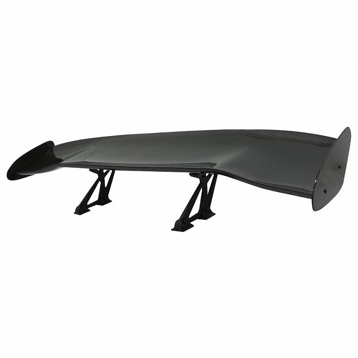 GTウイング 145cm/1450mm ABS製 未塗装 塗装用 ブラック 角度調整 車種