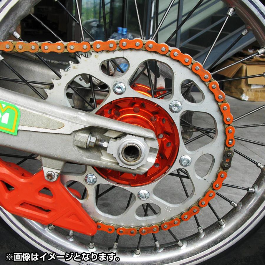 汎用 テーパー スプロケット ボルト ナット 6本セット M8×25mm KTM
