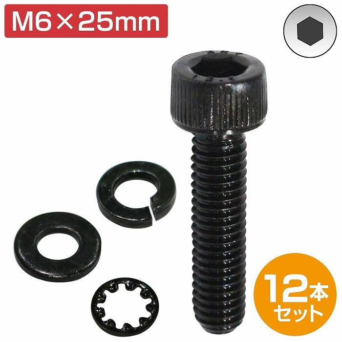 レカロ シート 固定用 高強度 ボルト M6×25 12本set SR1/2/3/4/5 LX LS