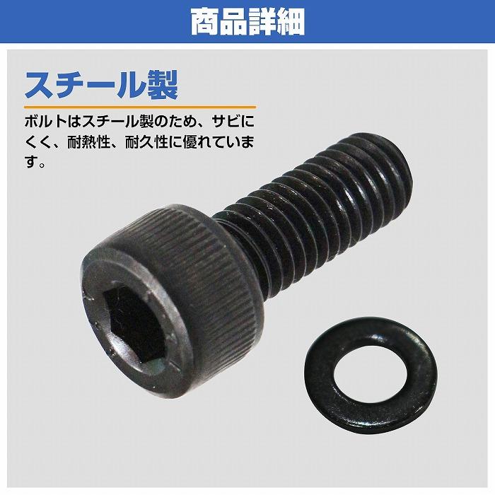 レカロ シート 固定用 高強度 ボルト M8×20 4本set ボルト/ワッシャー