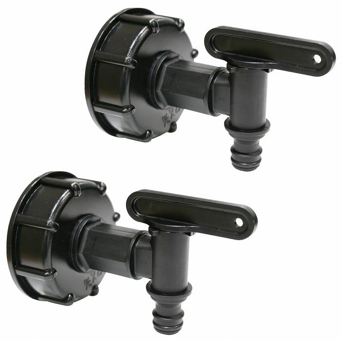 雨水 貯水タンク プラスチック 製 蛇口 コック 1000L 1000リットル