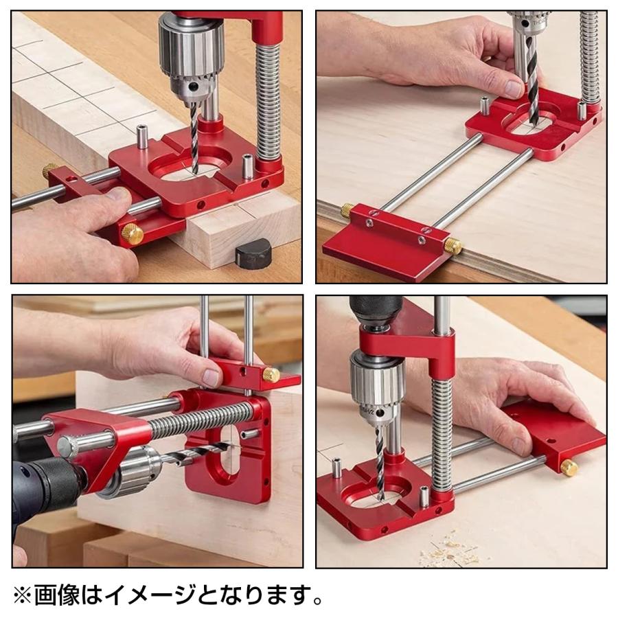ドリル ロケーター ドリルガイド ミニ ボール盤 穴あけガイド 垂直