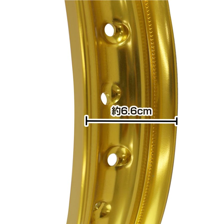PCD1.85×17インチ】汎用 レーシング ホイール アルミ リム 黒/金/銀 36