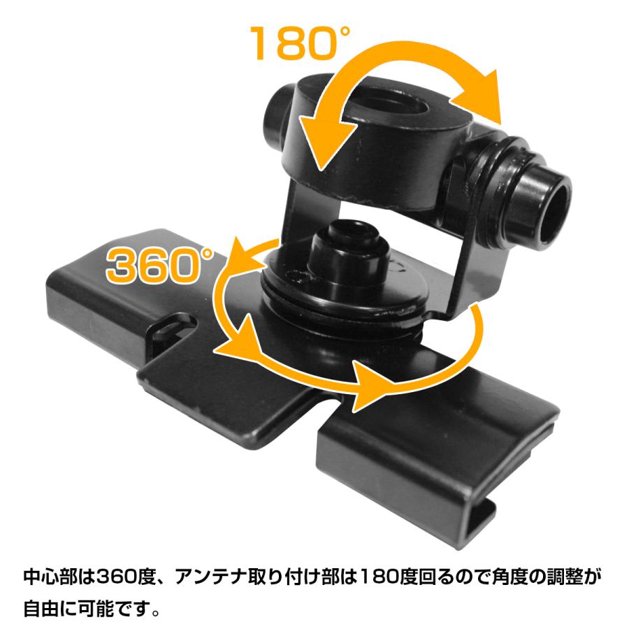 車載トランクリッド用アンテナ (日本アンテナ・NTT)　6台 モービル アンテナ 基台 ハッチバック トランク リッド 車載 取り付け