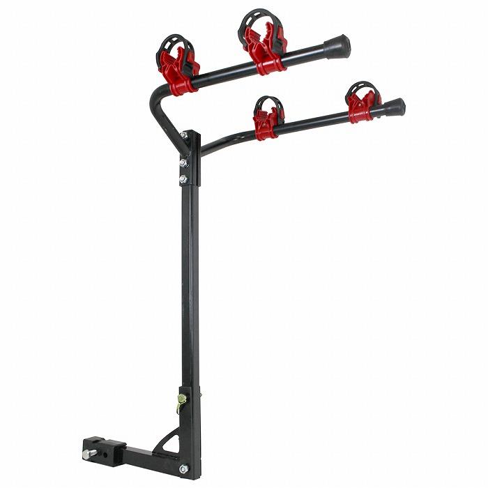 可倒式背面タイヤキャリア ヒッチメンバー差し込みタイプ 再入荷！】サイクルキャリア，ヒッチメンバー可倒式，2インチ対応 ※2