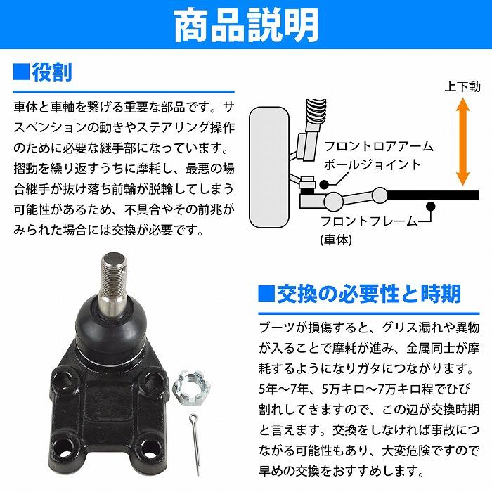 日産 キャラバン ロアボールジョイント スタビライザーリンク セット 左右 新品 日産 キャラバン ロアボールジョイント スタビライザーリンク