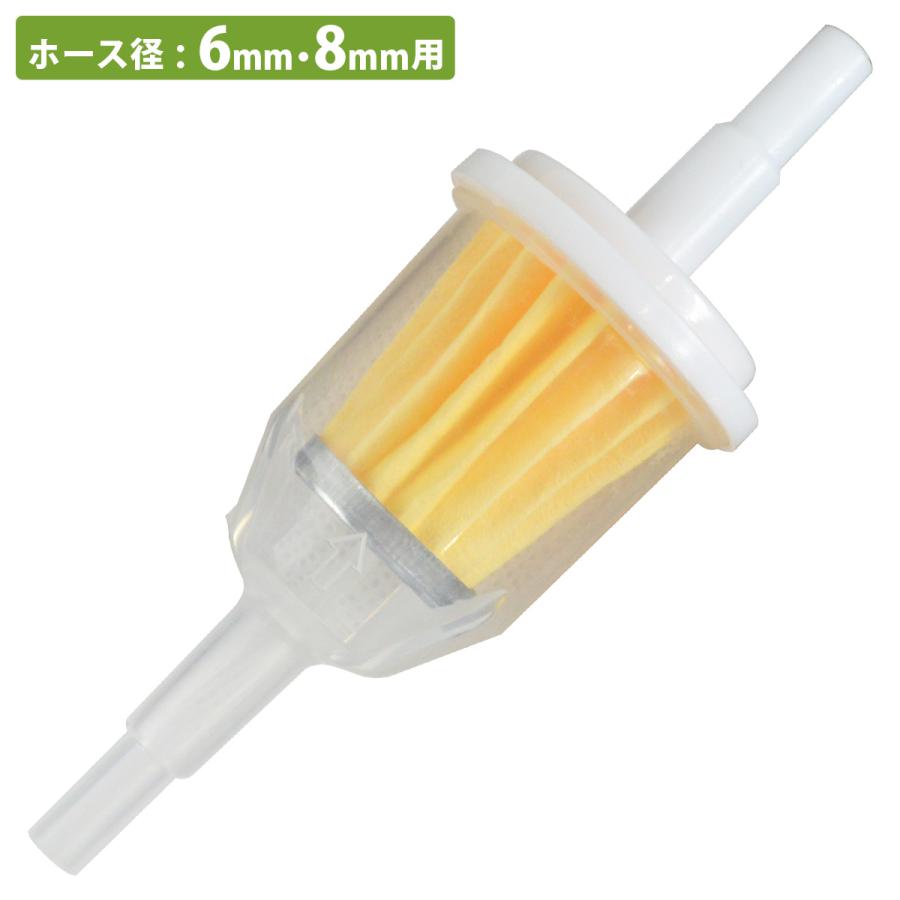 燃料 フィルター 旧車 Φ 6mm 8mm 汎用 フューエルフィルター ハコスカ