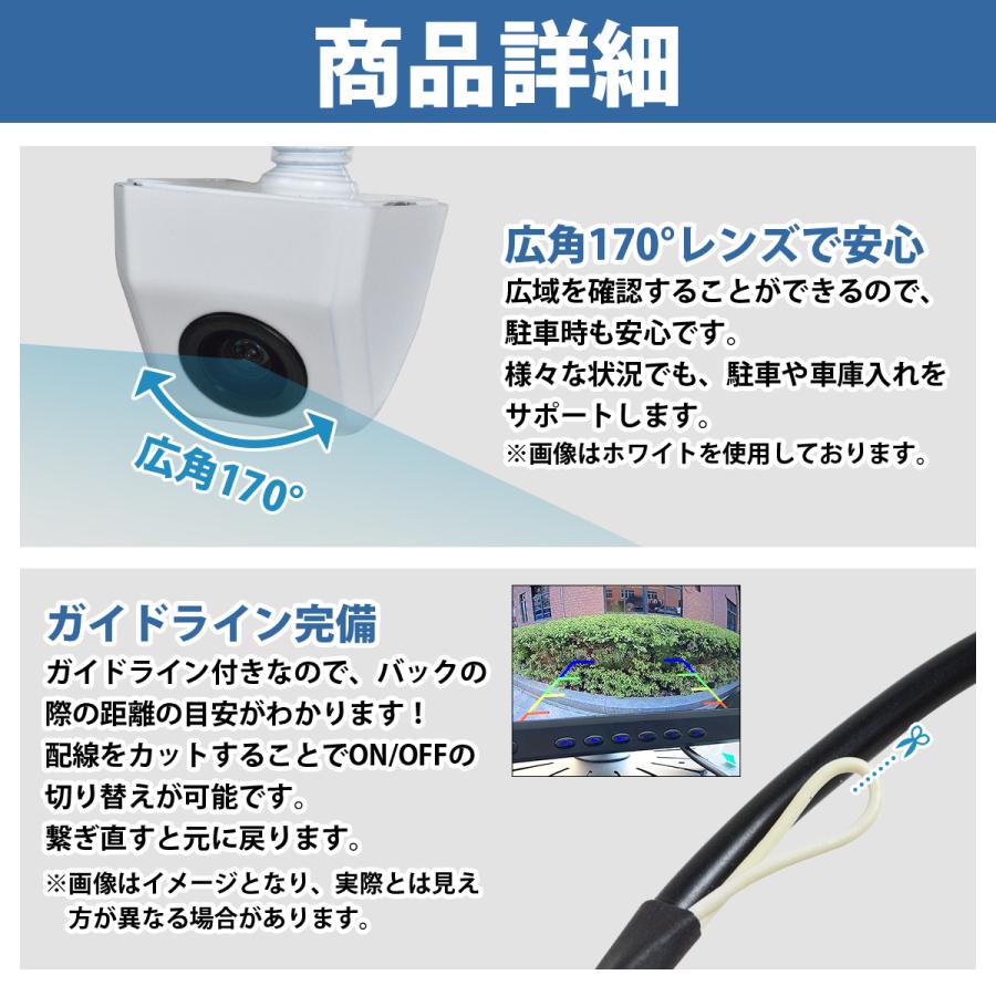 垂直 埋め込み 取付け 高画質 CCD 広角 バックカメラ リアカメラ リア
