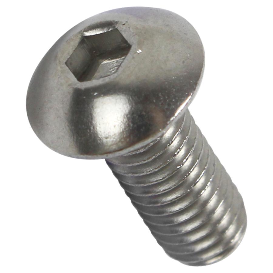 日本製 ステンレス 六角 穴付き ボタン ボルト M5×12mm 6本