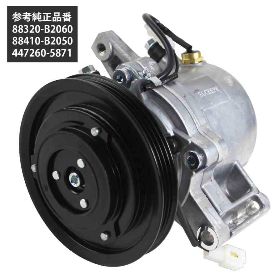 ムーブ L175S L185S LA100S LA110S AC エアコン コンプレッサー 88320-B2060 DENSO 447260-5871 互換品 コア返却不要　NA車 | 