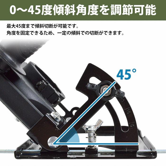 グラインダー 丸ノコ アダプター スタンド 100mm-125mm 対応 ブラケット アングル　角度調整 集塵口 ディスク サンダー |  | 02