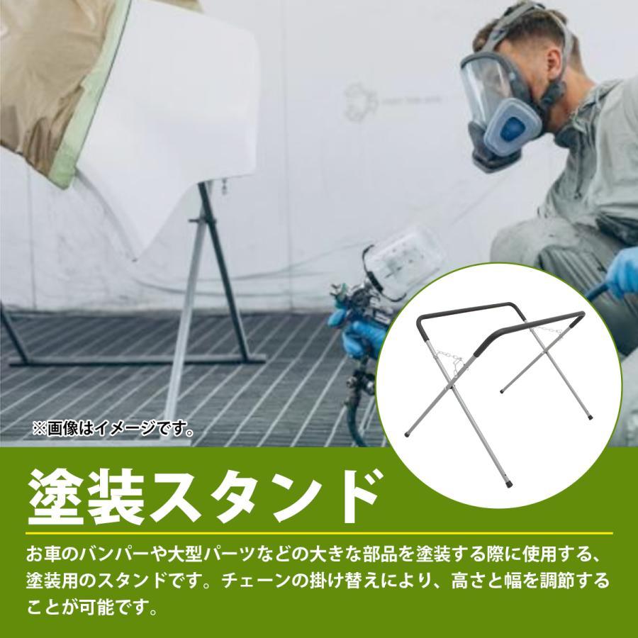塗装台 塗装スタンド ハンガー ホルダー ステー付き 板金 塗装 修理 バンパーラック スプレースタンド ペイントスタンド |  | 01