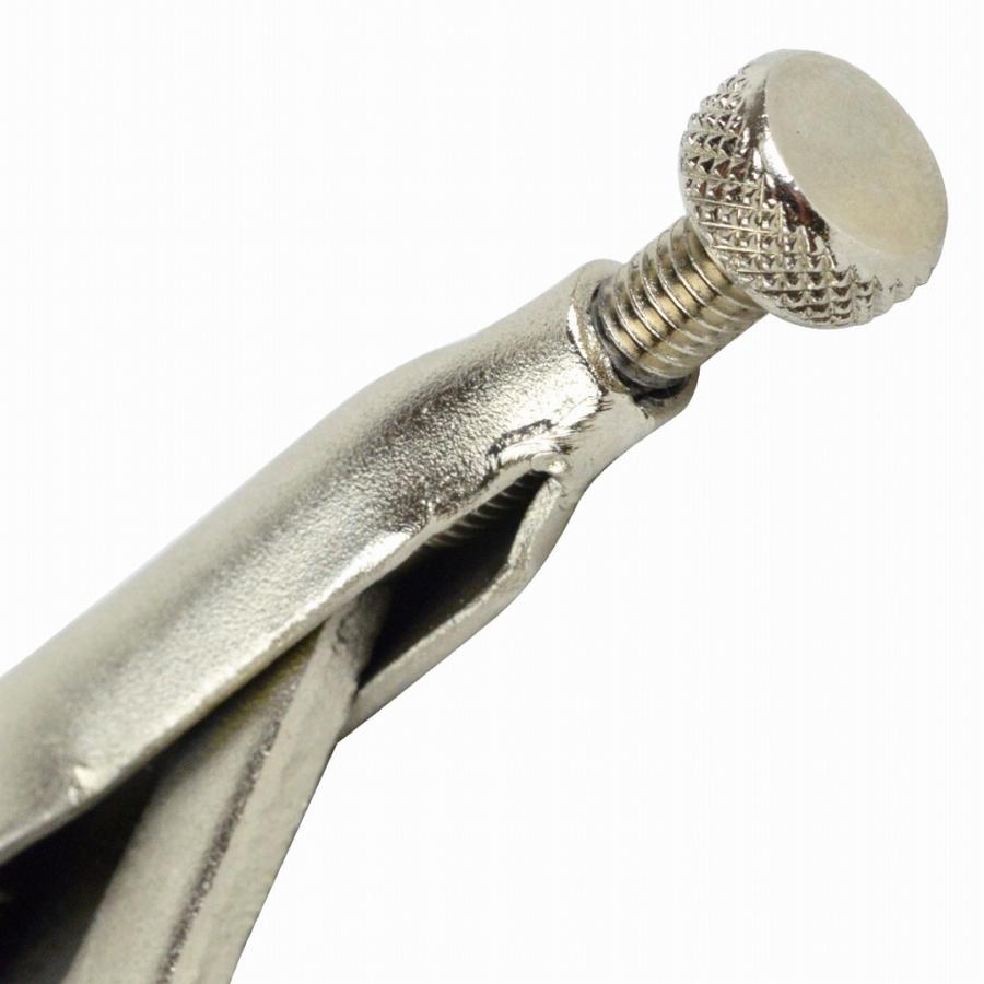 2個set C型 バイスプライヤー 18cm 6インチ 溶接 固定 万力 クランプ 工具 板金 配管 大工 DIY バイスグリップ パンチ 180mm |  | 03