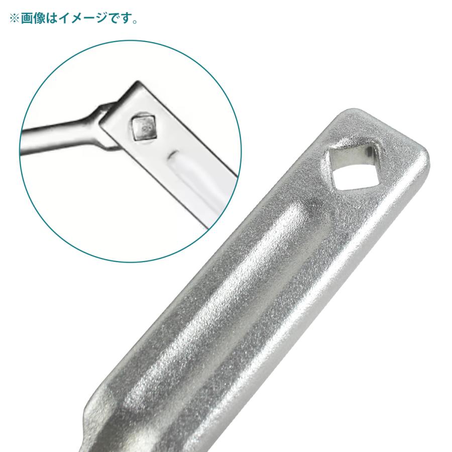 レンチ 延長 レンチエクステンダー ツールバー トルク アダプター エクステンション 差し込み角 1/2 角穴付き 全長34cm |  | 03