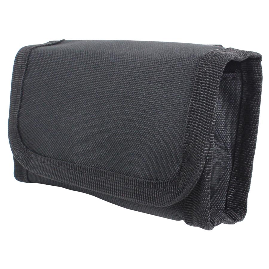 ショット シェル ホルダー 薬莢ケース ポーチ 12GA 12番 20GA 20番 10本 収納 散弾銃 ショットガン ゲージ 弾帯 バッグ 黒 | 