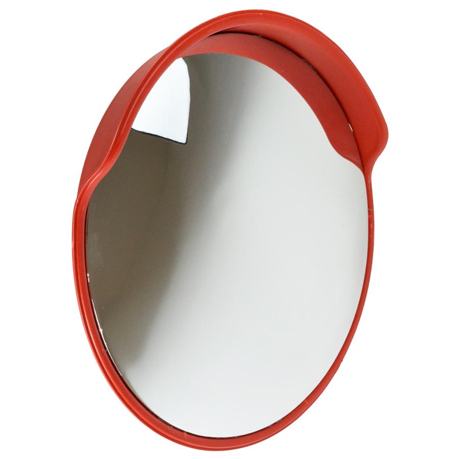 60cm カーブミラー 屋外 屋内 対応 頑丈 フレキシブル ミラー 車庫 駐車場 ガレージ 倉庫 曲がり角 丸形 丸型 コーナー 鏡 | 