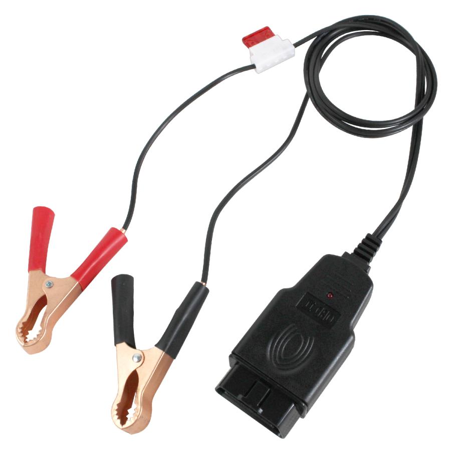 バッテリー交換 データセーブ メモリー バックアップ OBDII ECU 時計 レーダー ナビ 学習 リセット保護 ヒューズ付き 12V OBD | 