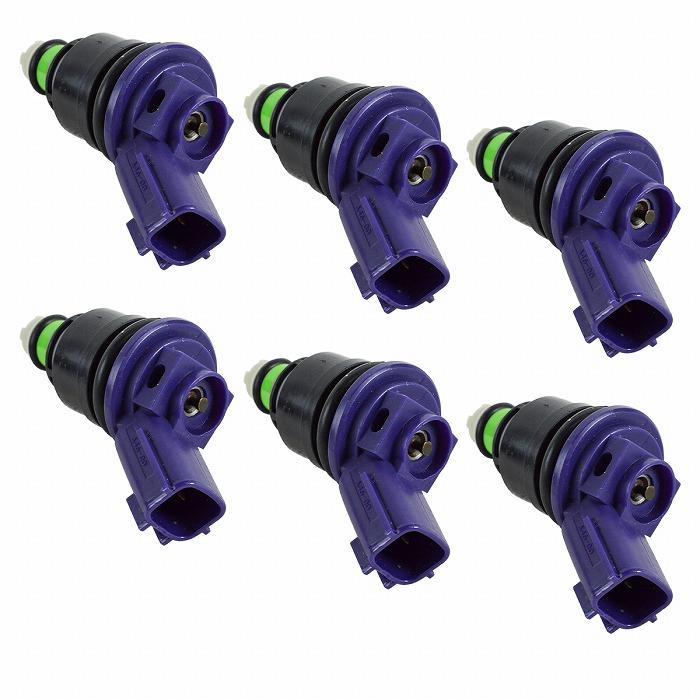 6本セット フューエル インジェクター スカイライン R33 ER33 ECR33 RB25DET ターボ 16600-21U00 16600-21U01 16600-21U15 | 