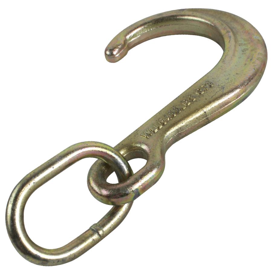 2個セット 牽引フック Jフック リング付 8インチ 積載車 レッカー ウインチ けん引 チェーン 固定 J型 全長20cm 耐荷重2450KG |  | 02