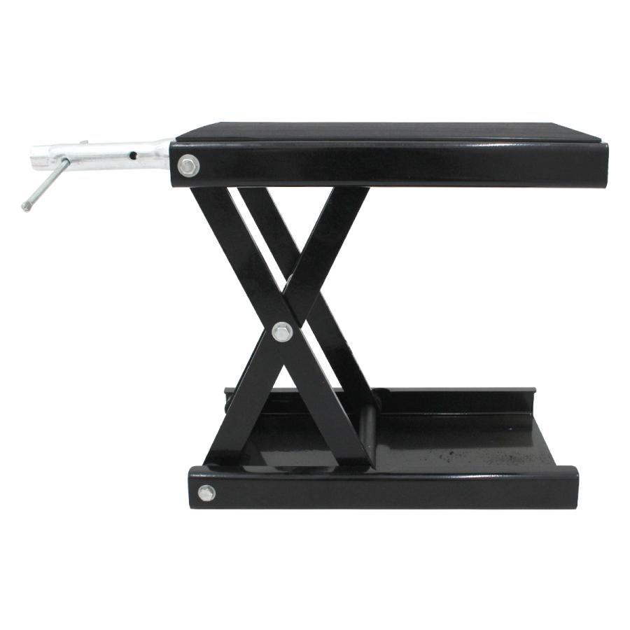 バイクリフト ジャッキ バイク オートバイ メンテナンス スタンド ゴムマット付き 耐荷重500kg 高さ調整幅85-365mm 修理 整備 |  | 02