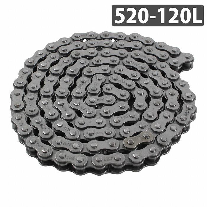 『520-120L』強化 バイク ゴールドチェーン ノンシール ドライブ チェーン CR250R FTR250 CB1300SF GS400 GSR CB900F CB1100 | 